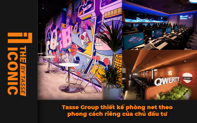 thiết kế, thi công, setup trọn gói quán Net Game