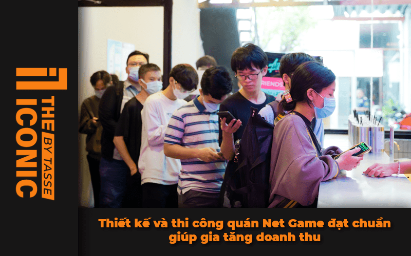 thiết kế, thi công, setup trọn gói quán Net Game