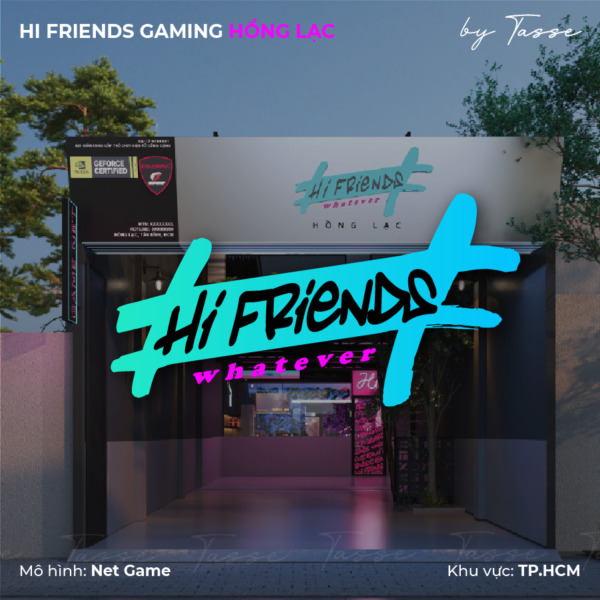 Phòng net Hi Friends Hồng Lạc Tân Bình