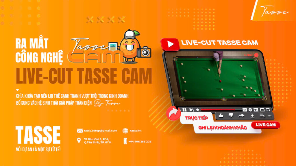 Công nghệ Live Cut Camera Billiards Tasse Cam